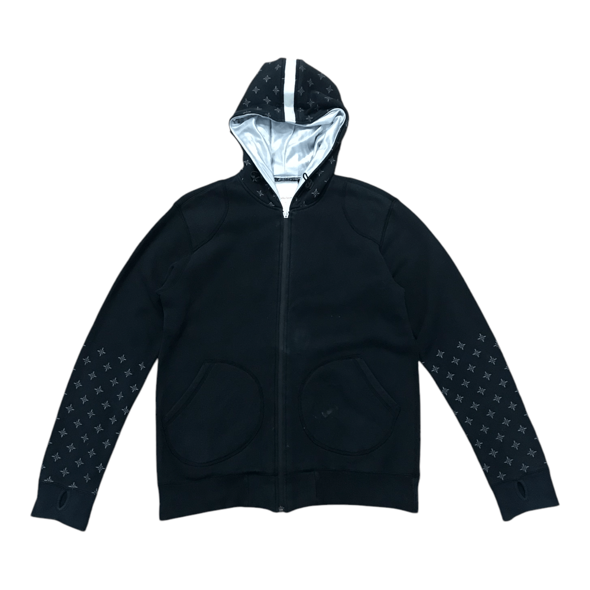 Japanese Brand × WHIZ LIMITED Whiz limited Monogram Hoodie Line WhiteReflection Jacket Size US M / EU 48-50 / 2 - 2 Thumbnail