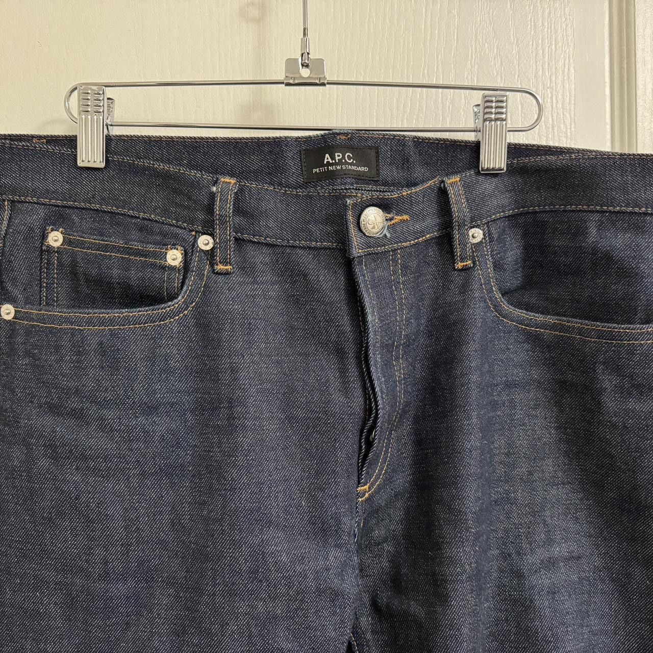 A.P.C. APC Petit New Standard Selvedge Denim Jeans Size 33 Size US 33 - 4 Thumbnail