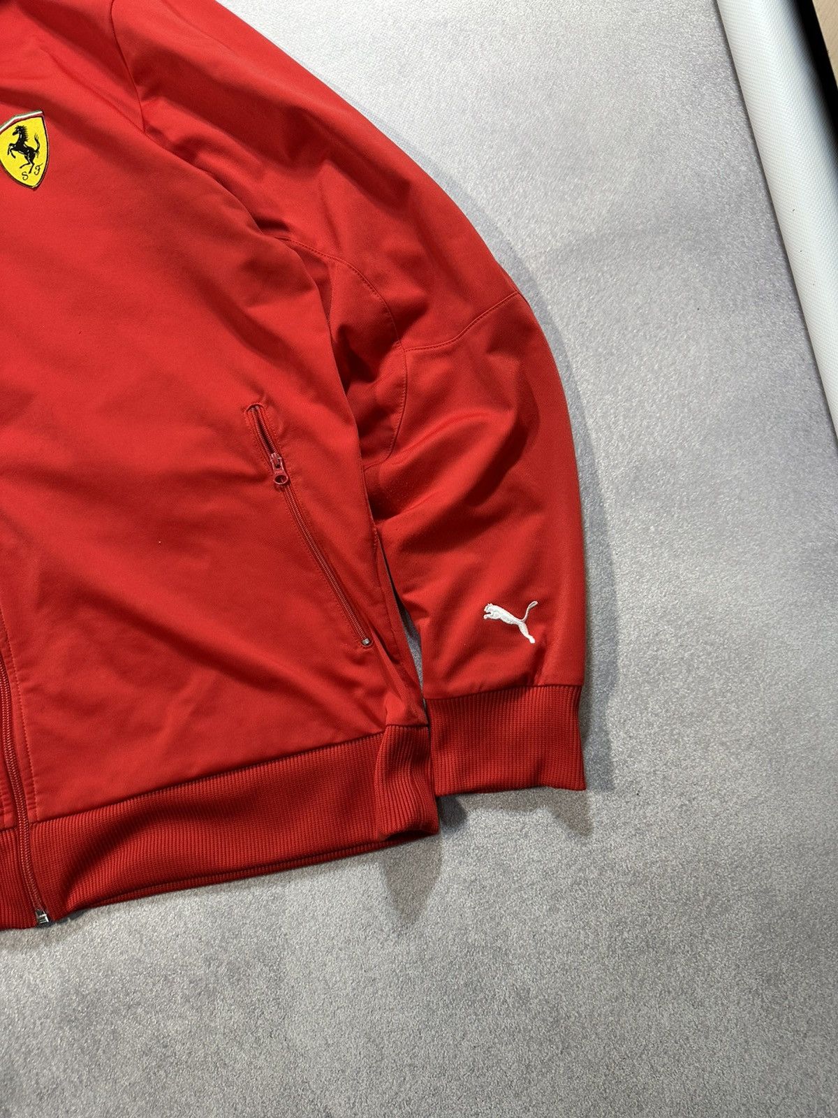 Ferrari Puma Ferrari F-1 Racing Track Jacket Sz XL Size US XL / EU 56 / 4 - 3 Thumbnail