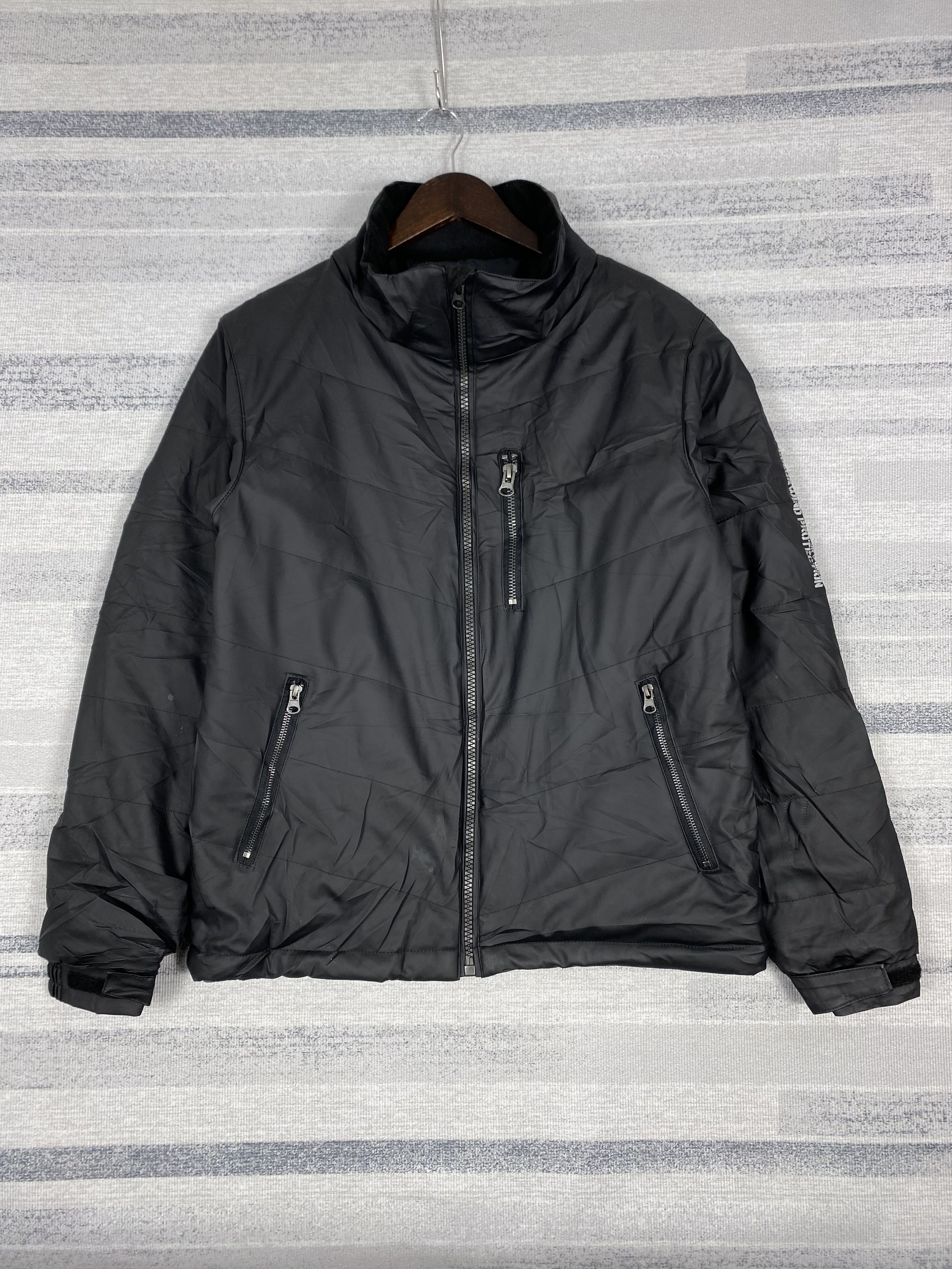 Japanese Brand Vintage Ride On Aegis Puffer Jacket Size US L / EU 52-54 / 3 - 1 Thumbnail
