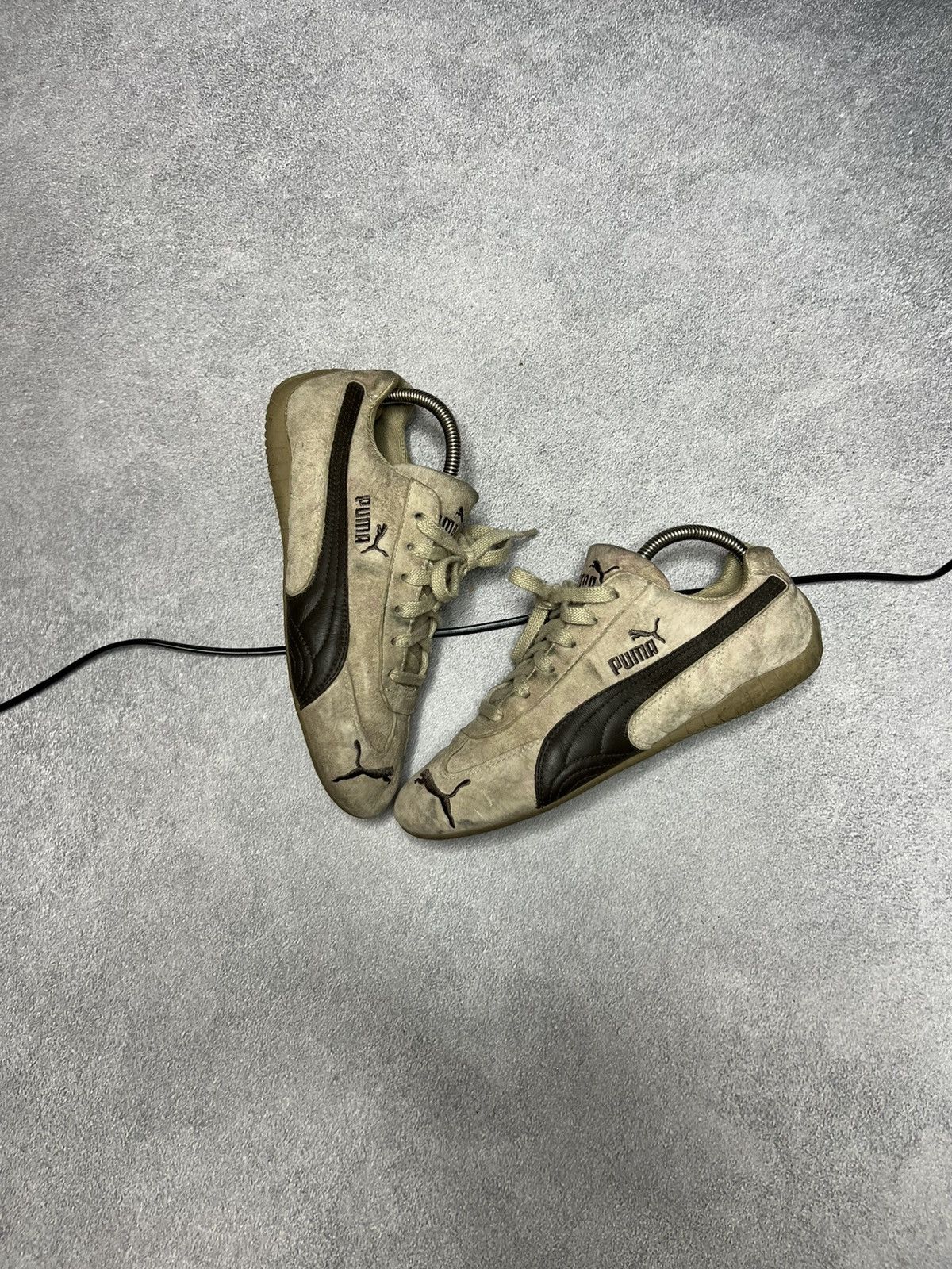 Puma Vintage Puma Speedcat Sparco OG Sneakers Khaki Japan Style Size US 7 / EU 40 - 2 Thumbnail