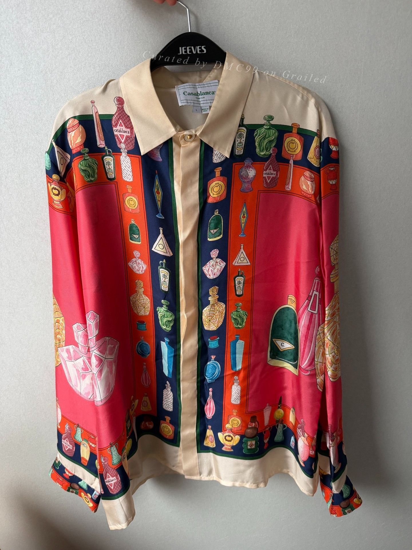 Casablanca Casablanca Diamond Perfume Bottle Shirt Size US L / EU 52-54 / 3 - 1 Thumbnail