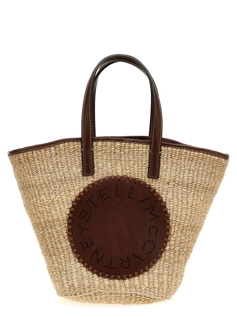 Stella McCartney o1s22i1n1024 Size: OS / Logo Raffia Shoulder Bag Size ONE SIZE - 1 Thumbnail