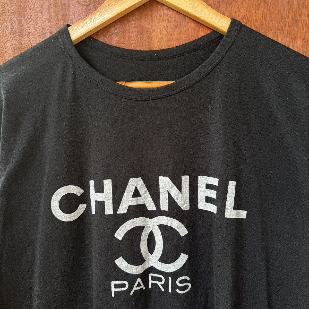 Vintage Vintage Chanel Promo Parody Tee Shirt Size US M / EU 48-50 / 2 - 2 Thumbnail