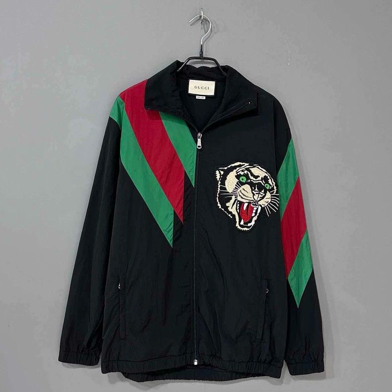 Gucci Gucci Black striped animal jacket Size US XS / EU 42 / 0 - 1 Thumbnail