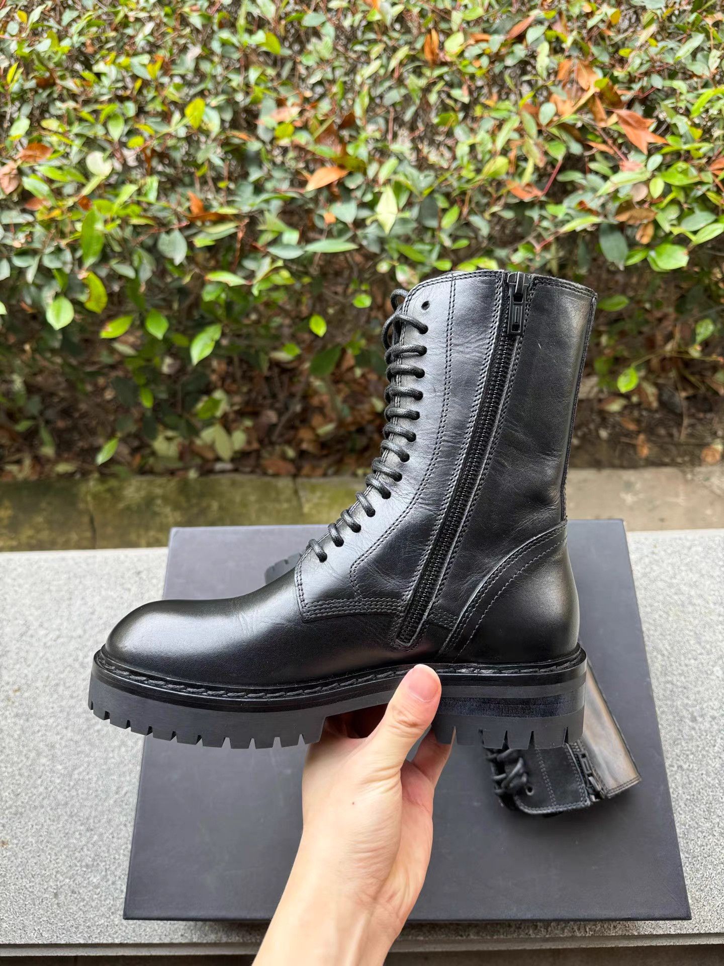 Ann Demeulemeester Ann Demeulemeester Tucson Nero Boots K6 Size US 6.5 / IT 36.5 - 4 Thumbnail