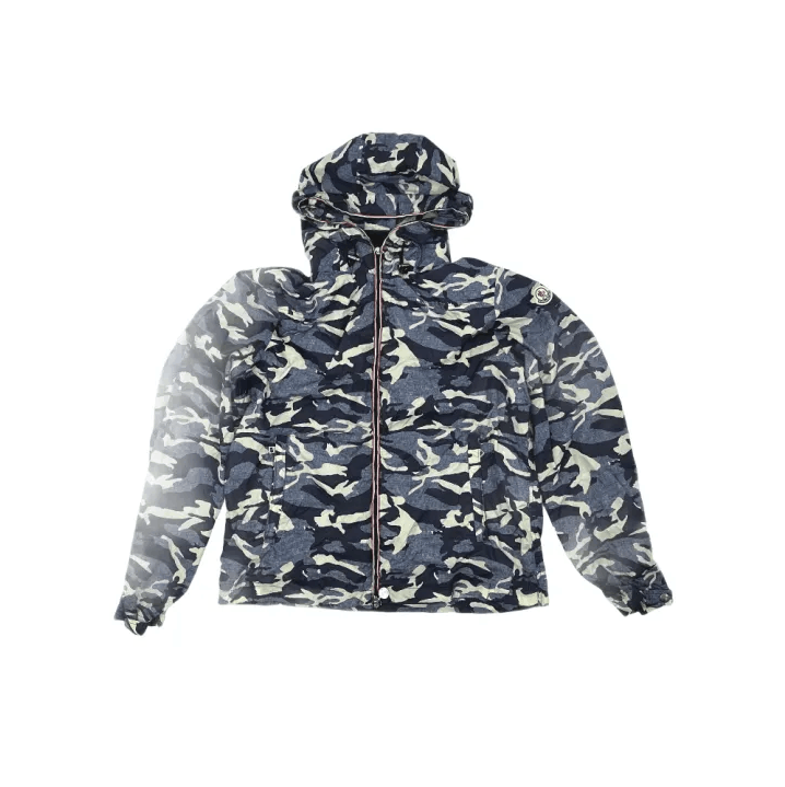 Moncler Moncler Camo Hooded Zip Long-Sleeve Jacket Size US L / EU 52-54 / 3 - 1 Thumbnail