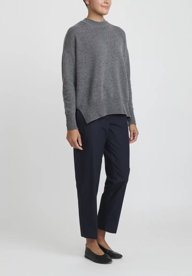 Jil Sander o1y1025 Crewneck Sweater in Gray Size S / US 4 / IT 40 - 3 Thumbnail