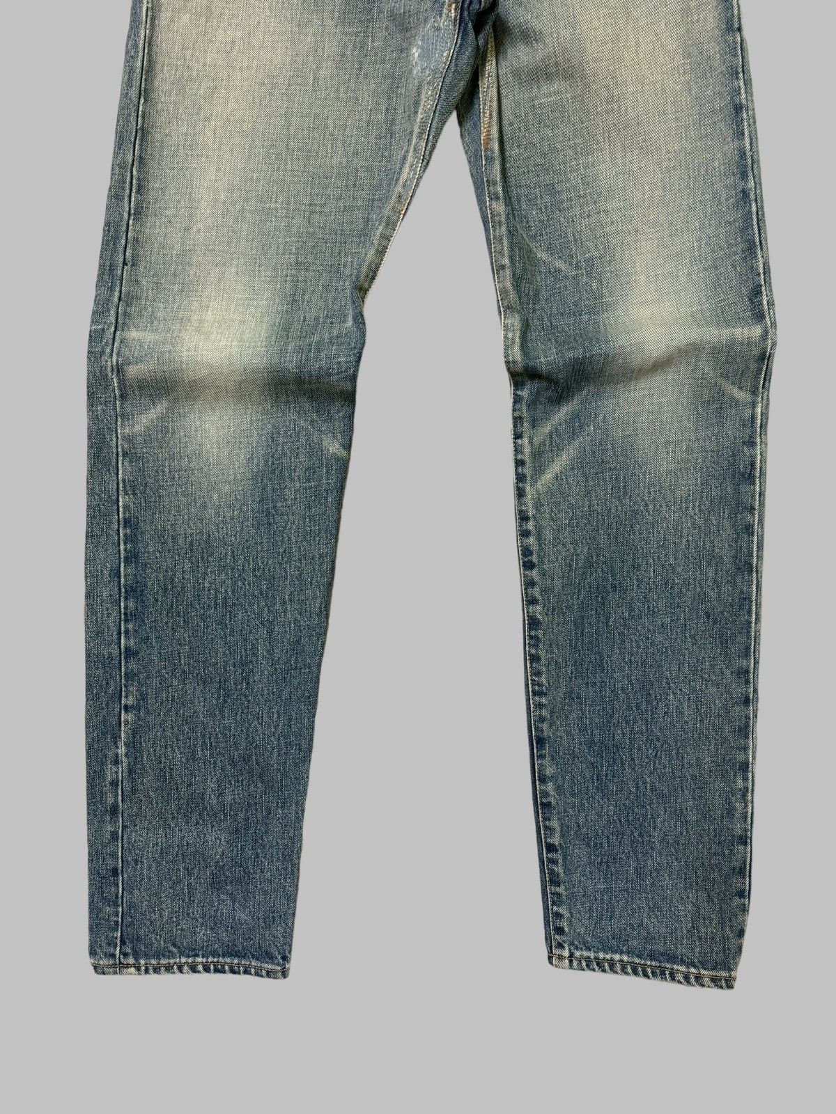 Saint Laurent Paris SAINT LAURENT PARIS D16 MUDDY WASH DISTRESSED DENIM JEAN Size US 31 - 6 Thumbnail