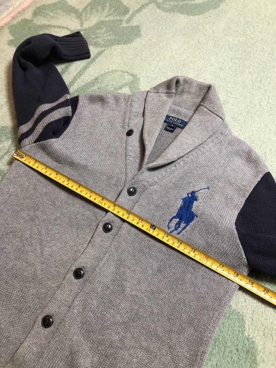Polo Ralph Lauren POLO RALPH LAUREN Authentic Shawl Collar Cardigan Boys XL Size US M / EU 48-50 / 2 - 10 Thumbnail