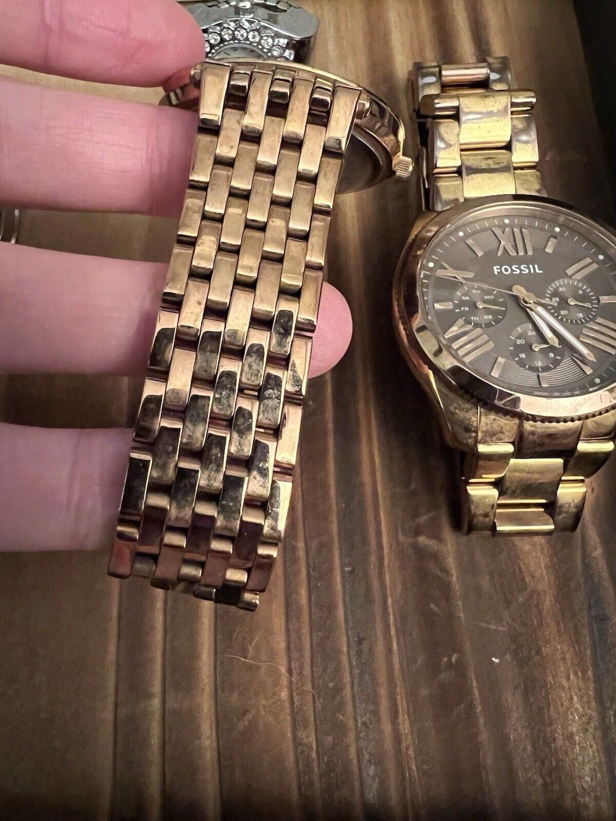 Fossil Ladies Watch Lot 8 MK, Fossil, Guess, Misc Size ONE SIZE - 9 Thumbnail