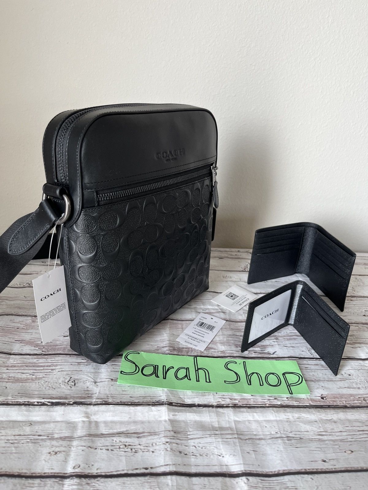 Coach Coach Houston Flight Bag In Signature Leather Set Size ONE SIZE - 6 Thumbnail
