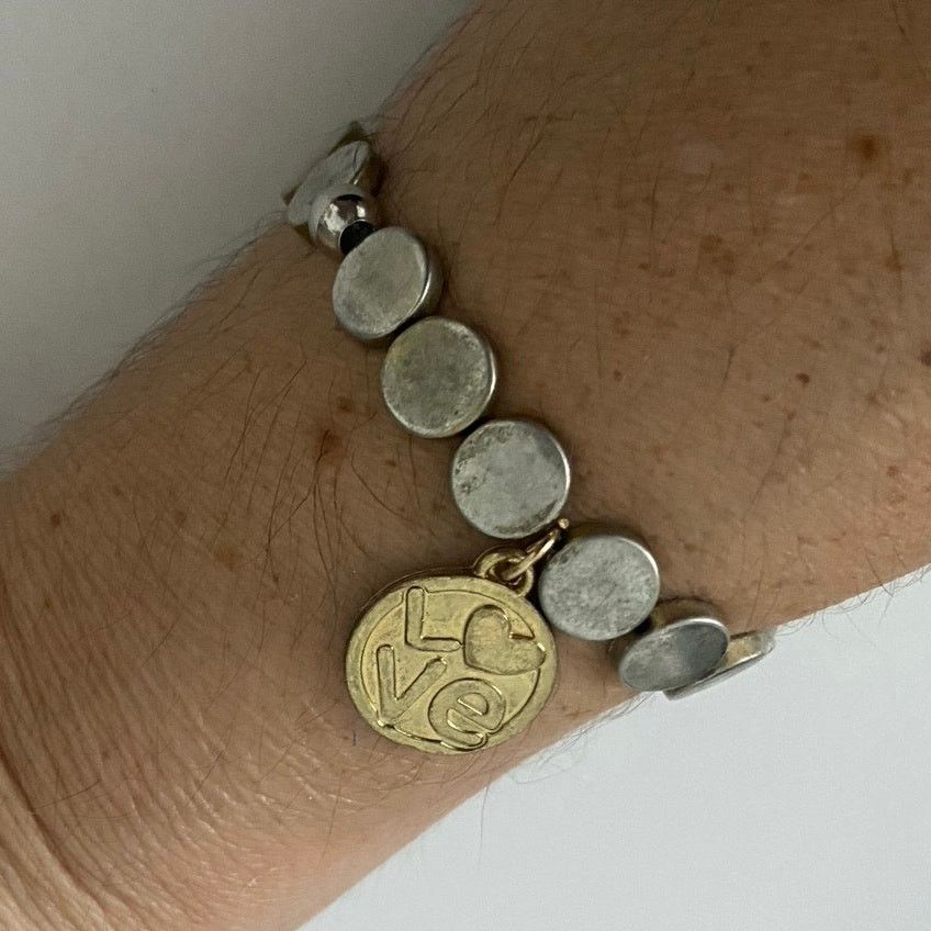 Handmade metal bead bracelet Size ONE SIZE - 1 Thumbnail