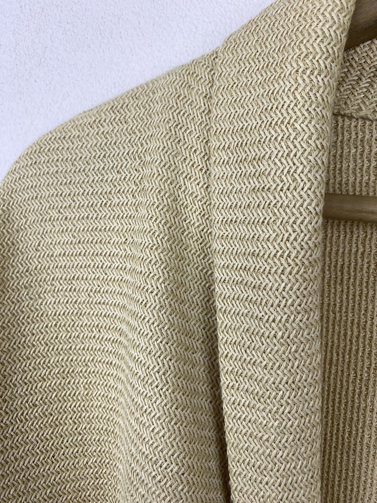 Issey Miyake 🔥RARE🔥 Plantation by ISSEY MIYAKE Woven Cardigan Size M / US 6-8 / IT 42-44 - 6 Thumbnail