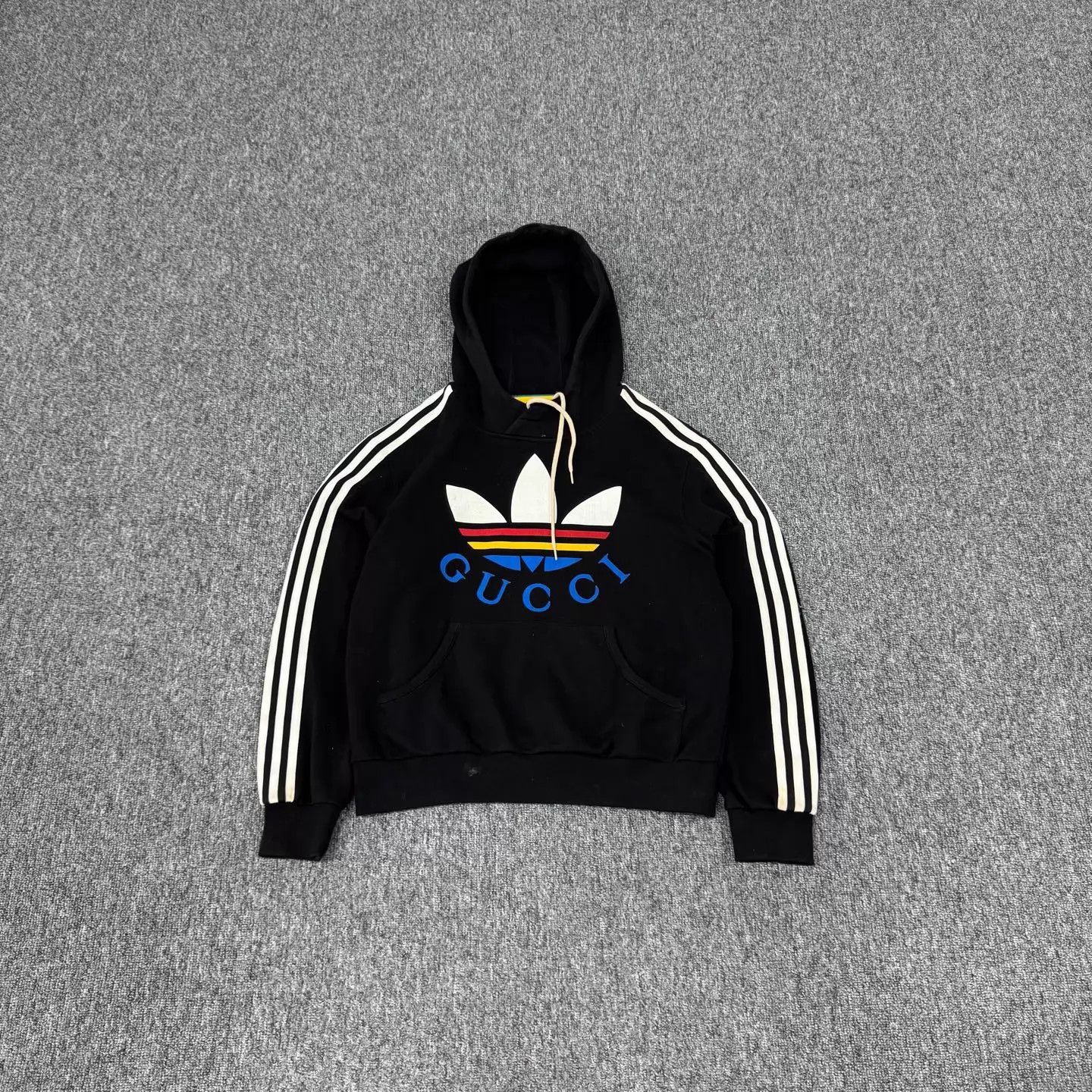 Gucci Gucci × adidas Big Logo Hoodie XS 99 New Size XS / US 0-2 / IT 36-38 - 1 Thumbnail