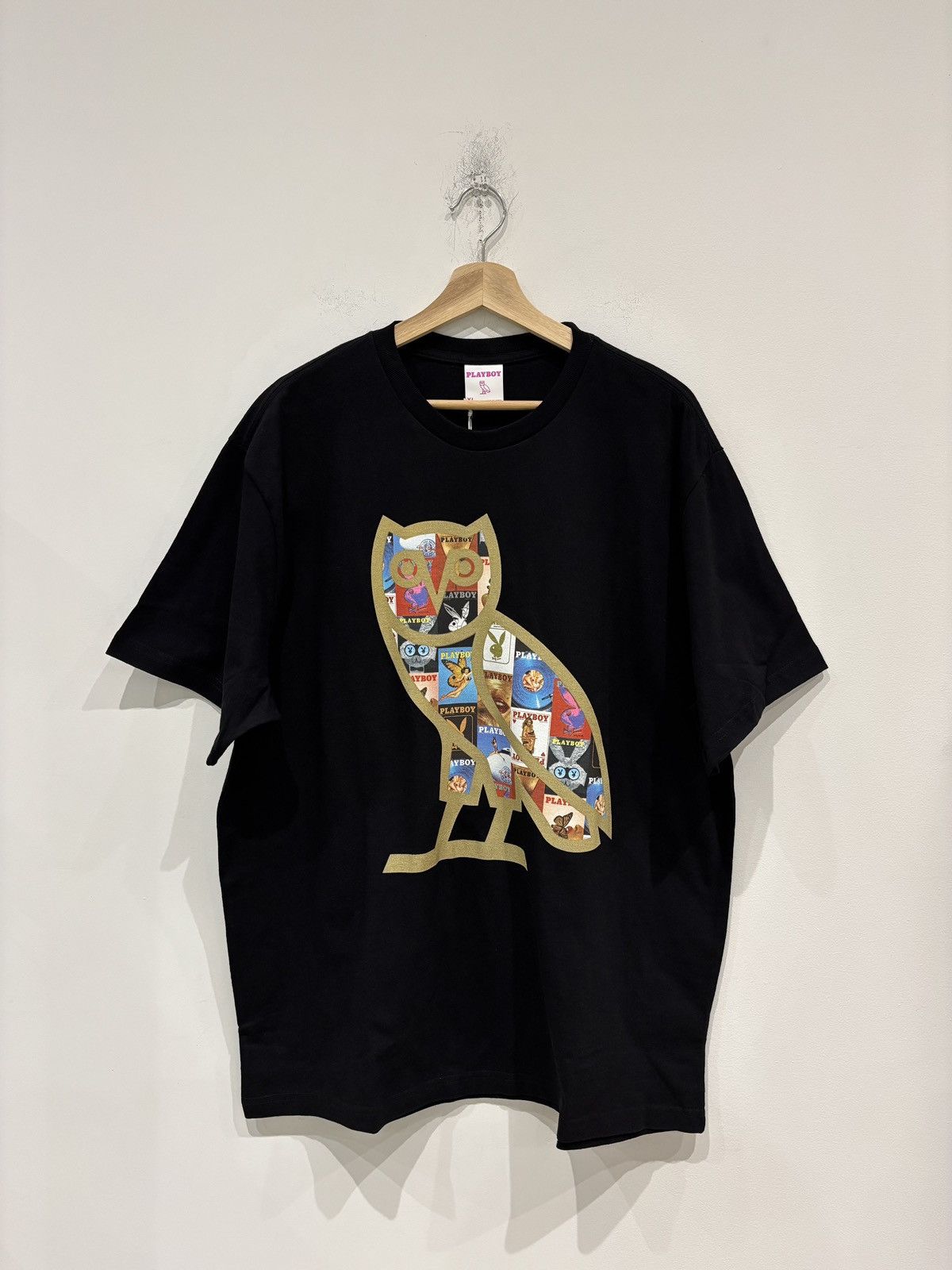 October's Very Own OVO X PLAYBOY Magazine Shirt Black Size: XL Size US XL / EU 56 / 4 - 1 Thumbnail