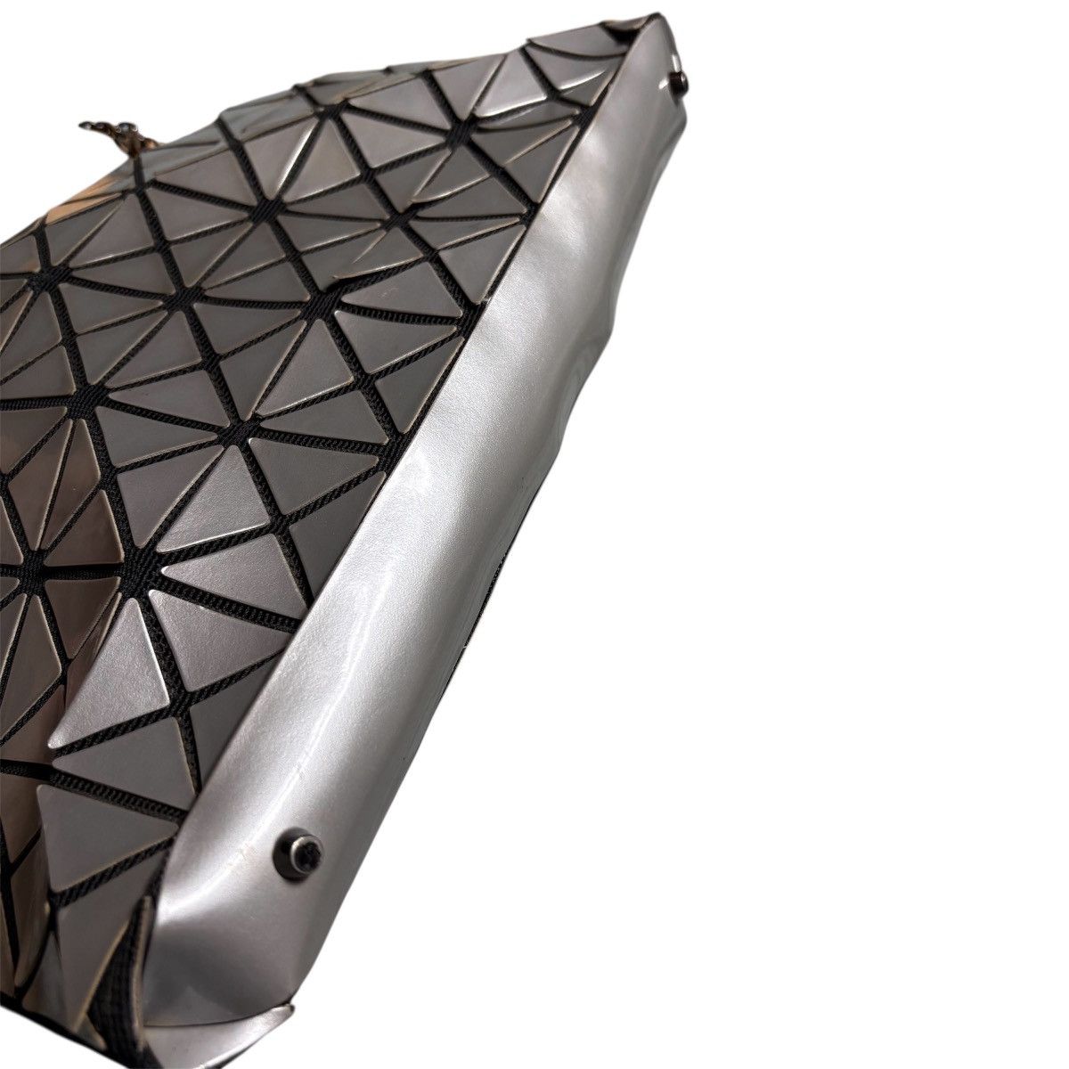 Issey Miyake Bao Bao Issey Miyake Silver Handle Bag / Pouch Bag Y2K Size ONE SIZE - 4 Thumbnail