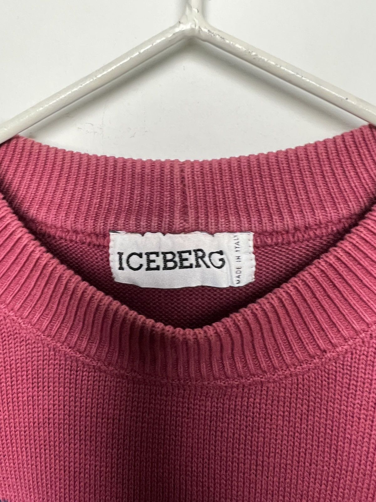 Iceberg iceberg goofy solid cotton sweater y2k 90s vintage Size US L / EU 52-54 / 3 - 6 Thumbnail