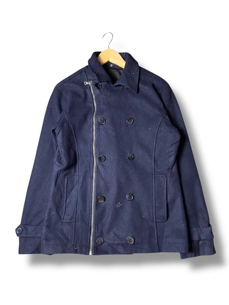 semanticdesign Semantic Design Double Breasted Wool Jacket (148) Size US L / EU 52-54 / 3 - 1 Thumbnail