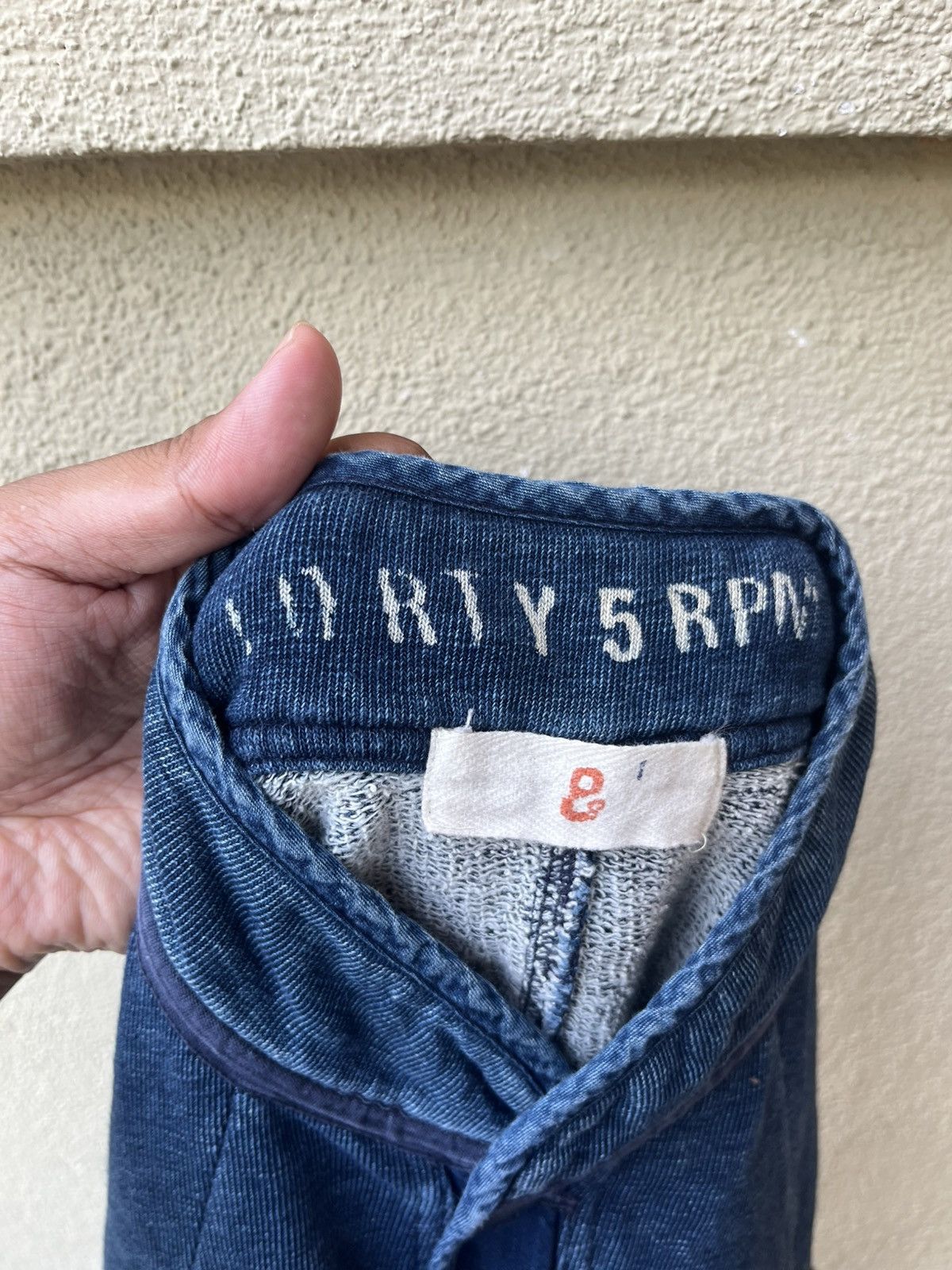 45rpm Double pocket Cotton jacket indigo dyed Size S / US 4 / IT 40 - 9 Thumbnail