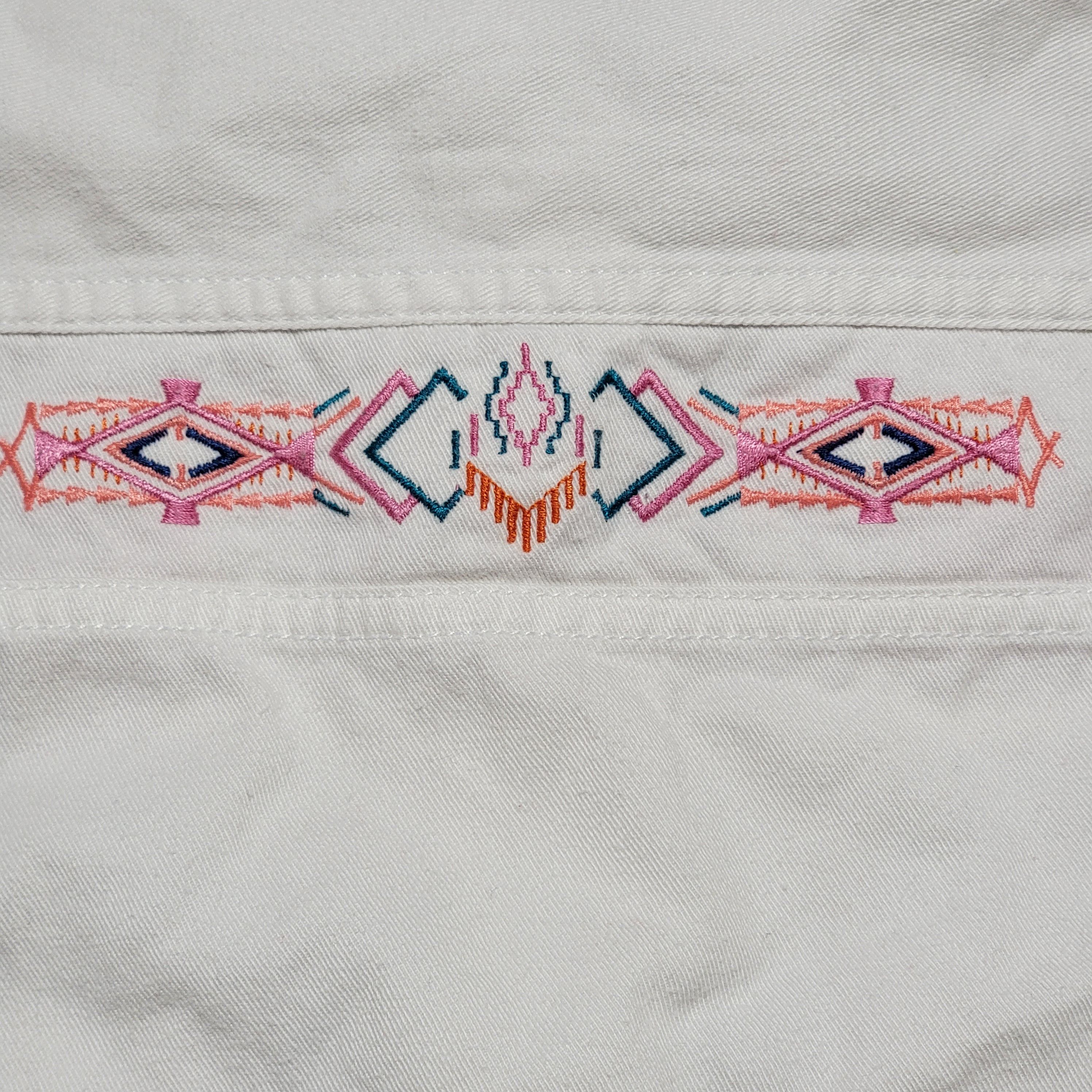Other Nuovo LS Southwestern Shacket w/ Embroidery - Medium Size M / US 6-8 / IT 42-44 - 6 Thumbnail