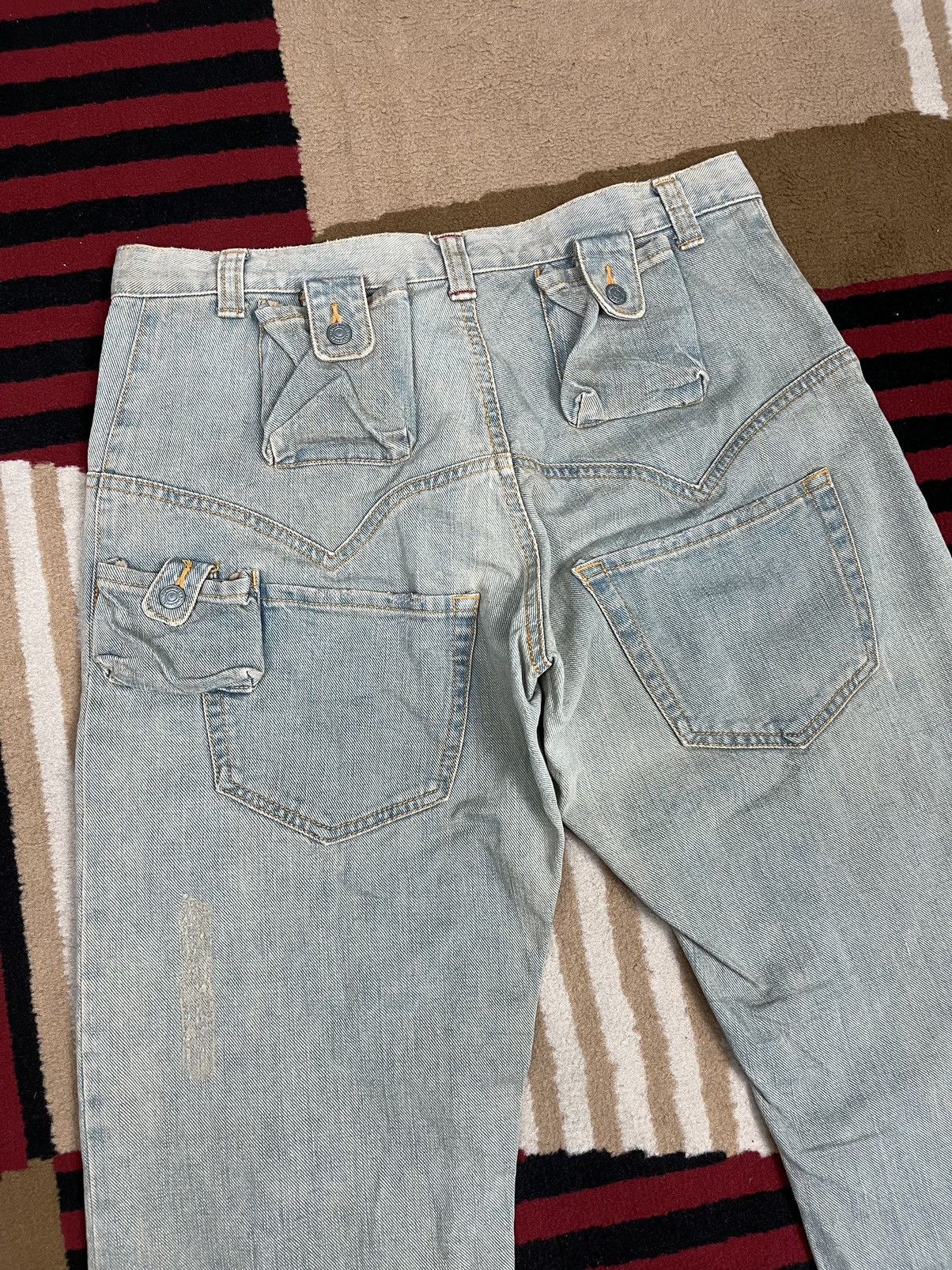 Issey Miyake Sunao Kuwahara By Issey Miyake Jeans Ripped Pants Size US 29 - 3 Thumbnail