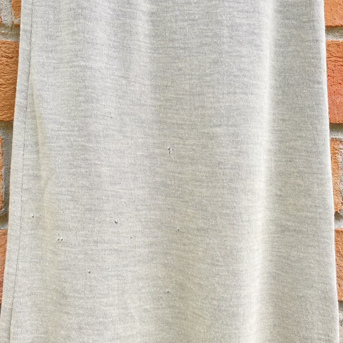 Jean Paul Gaultier Jean Paul Gaultier Light Grey Knit A-Line Skirt Size 27" / US 4 / IT 40 - 8 Thumbnail