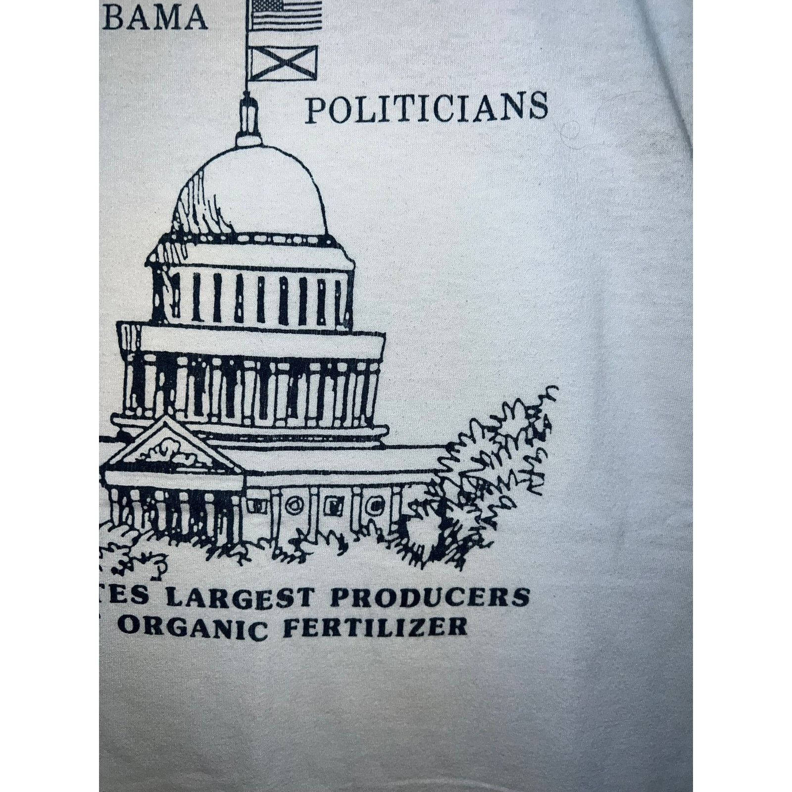 Vintage Vintage Politician Shirt Alabama Organic Fertilizer Tee VTG Size US L / EU 52-54 / 3 - 3 Thumbnail