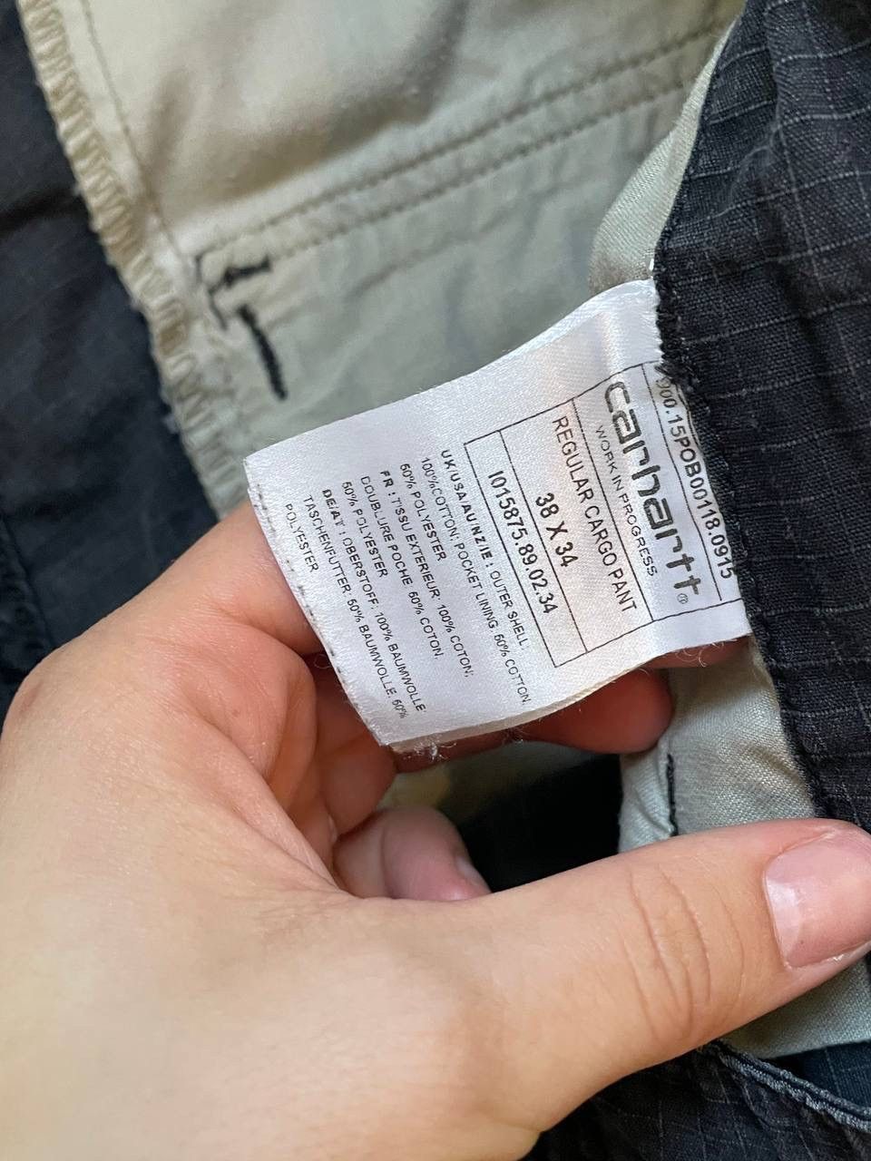 Carhartt × Vintage Vintage Cargo Carhartt Pant Aviation Streetwear Bagy Fit Y2k Size US 38 / EU 54 - 8 Thumbnail