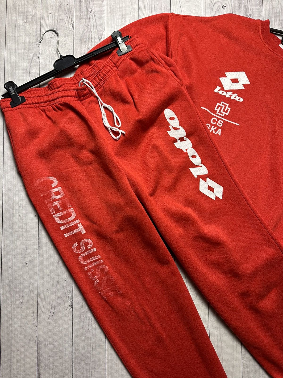 Lotto Sport × Vintage Vintage Switzerland soccer tracksuit lotto big logo size M Size US M / EU 48-50 / 2 - 2 Thumbnail