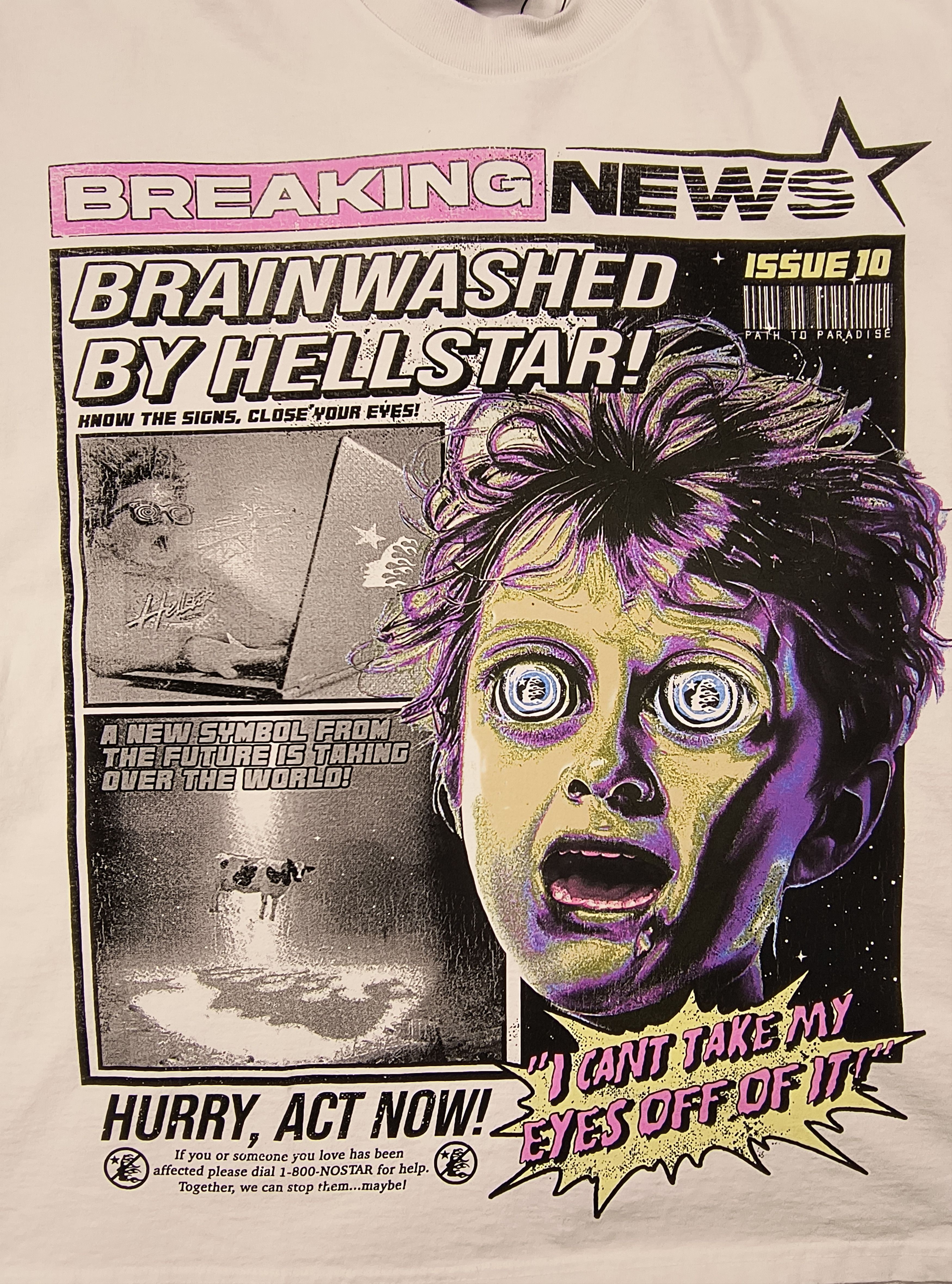 DSWT Hellstar breaking news XXXL tee