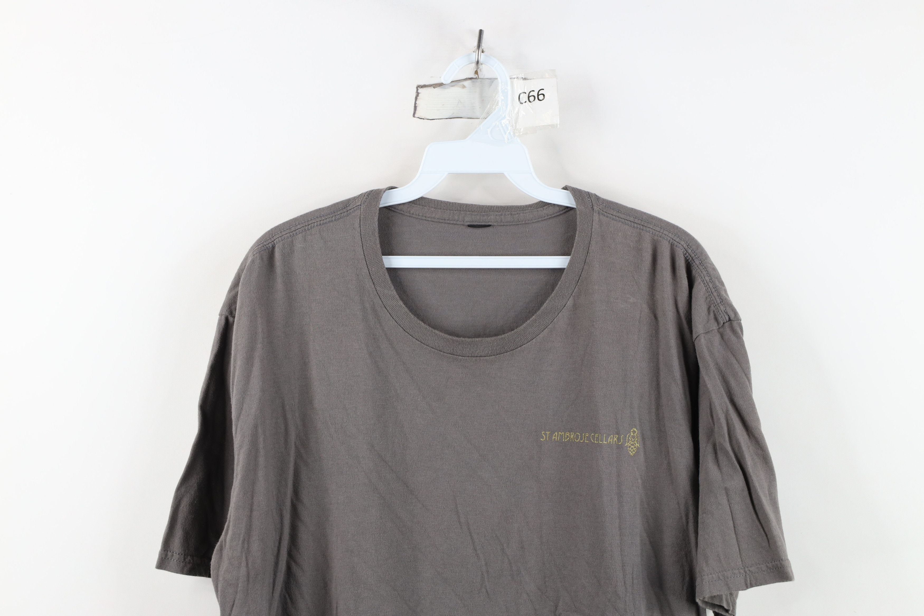 Vintage Y2K Streetwear St Ambrose Cellars Wine Mead Beer T-Shirt Size US XL / EU 56 / 4 - 2 Thumbnail