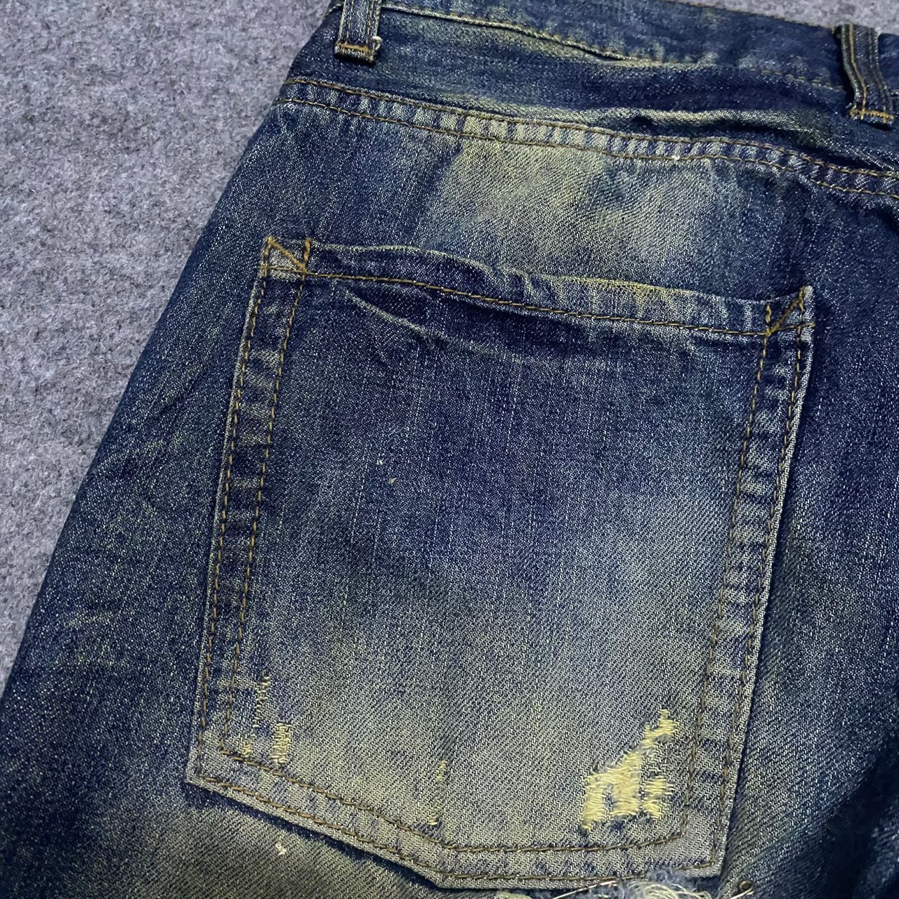 If Six Was Nine 💥Best Offer💥Vintage Imp Japanese Brand Distressed Denim Size US 32 / EU 48 - 12 Thumbnail