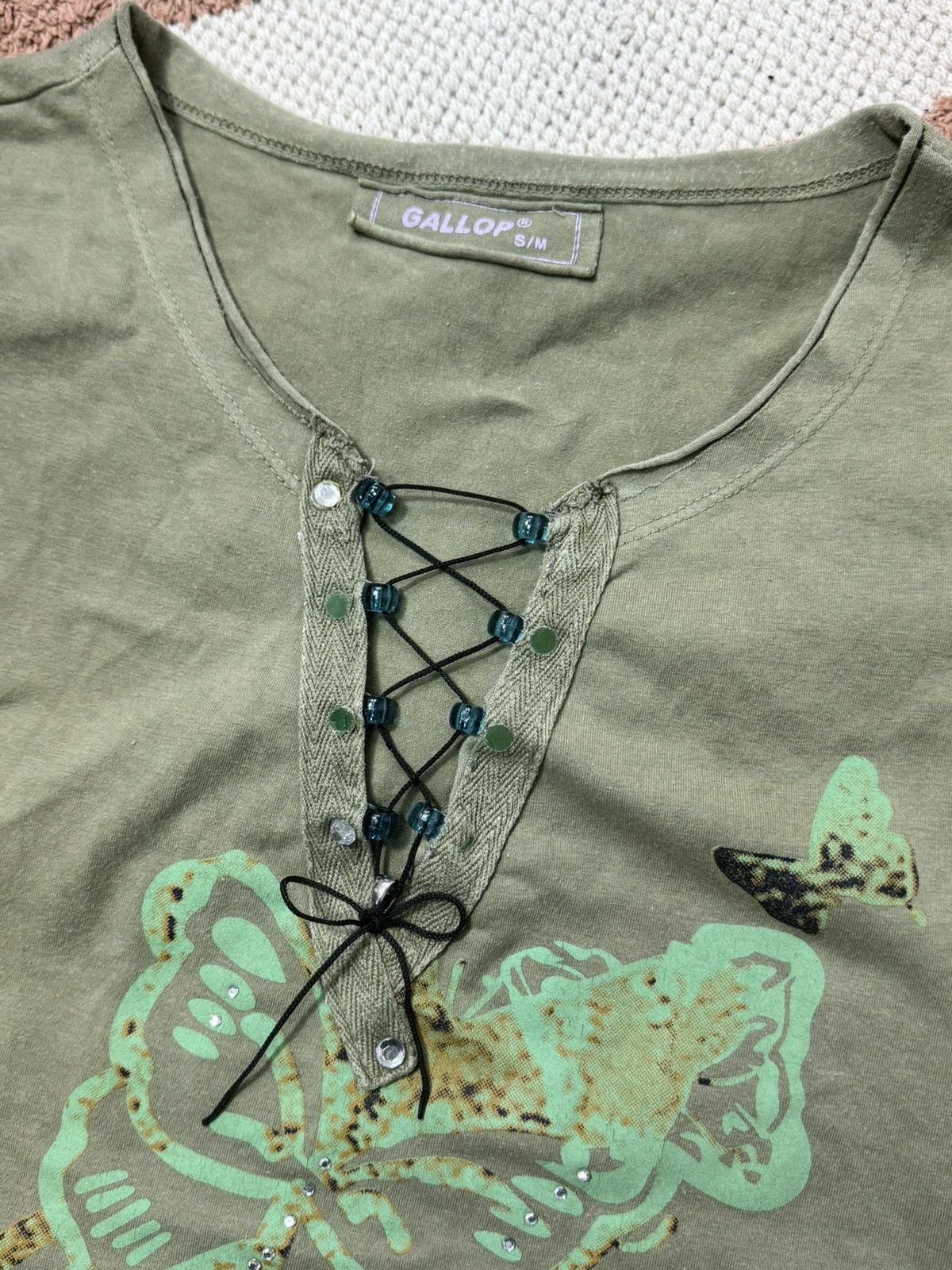 Vintage VINTAGE GALLIANO STYLE 2000s TEE SHIRT Size S / US 4 / IT 40 - 3 Thumbnail