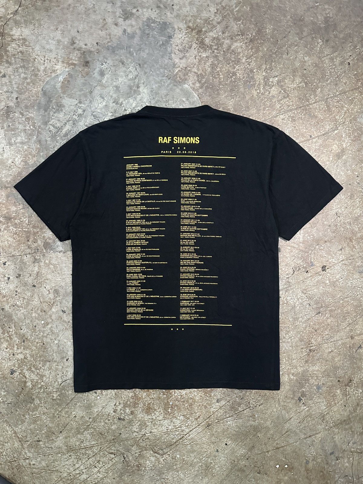 Raf Simons RARE SS19 RAF SIMONS TEE Size US M / EU 48-50 / 2 - 2 Thumbnail