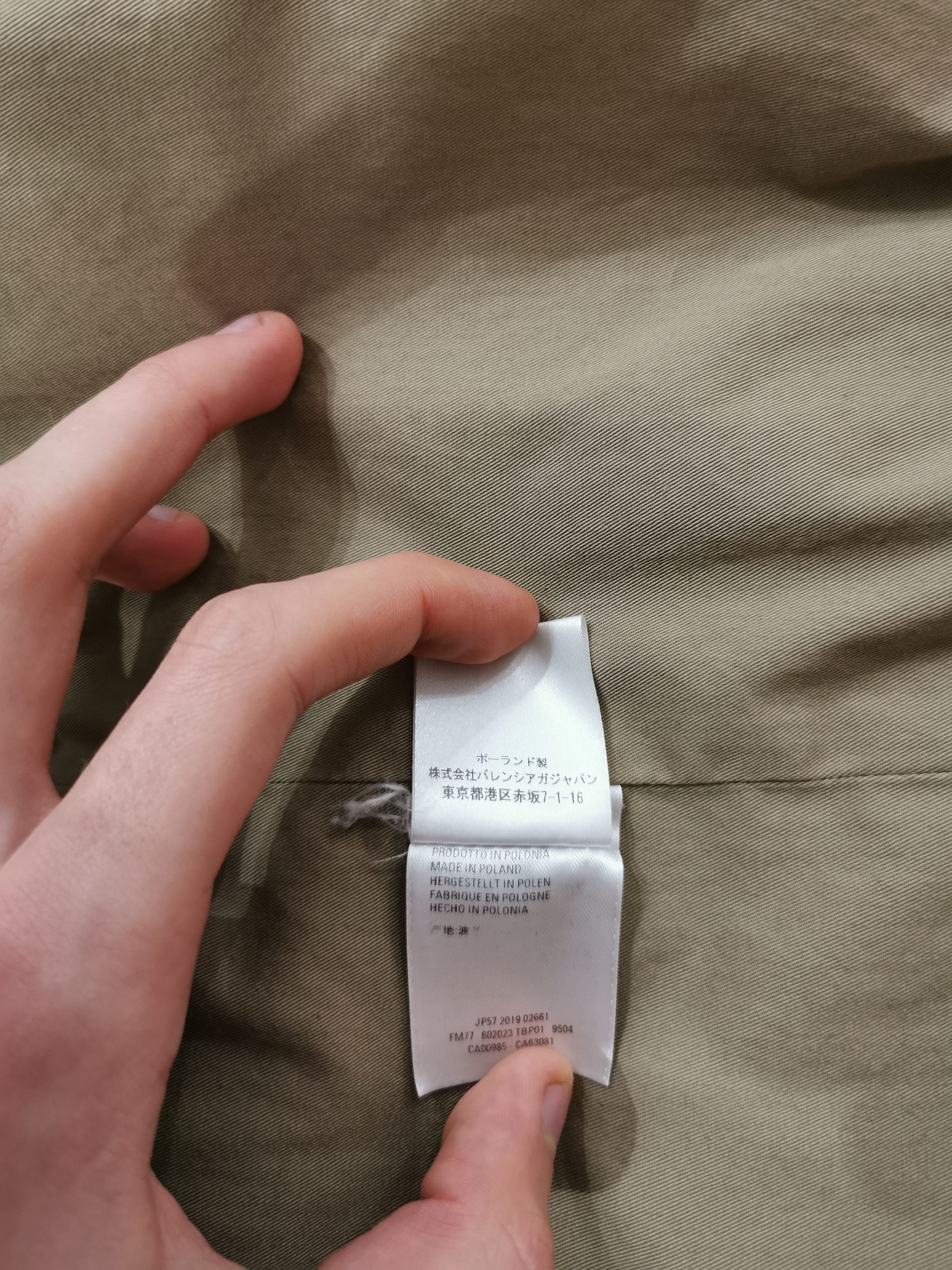 Balenciaga Balenciaga 2019 Oversized Hooded Coat Size US S / EU 44-46 / 1 - 24 Thumbnail