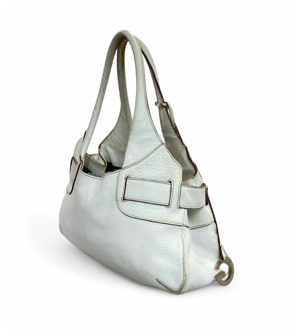 Dolce & Gabbana Dolce & Gabanna - White Leather Handbag Charm LeopardPrint Size ONE SIZE - 4 Thumbnail