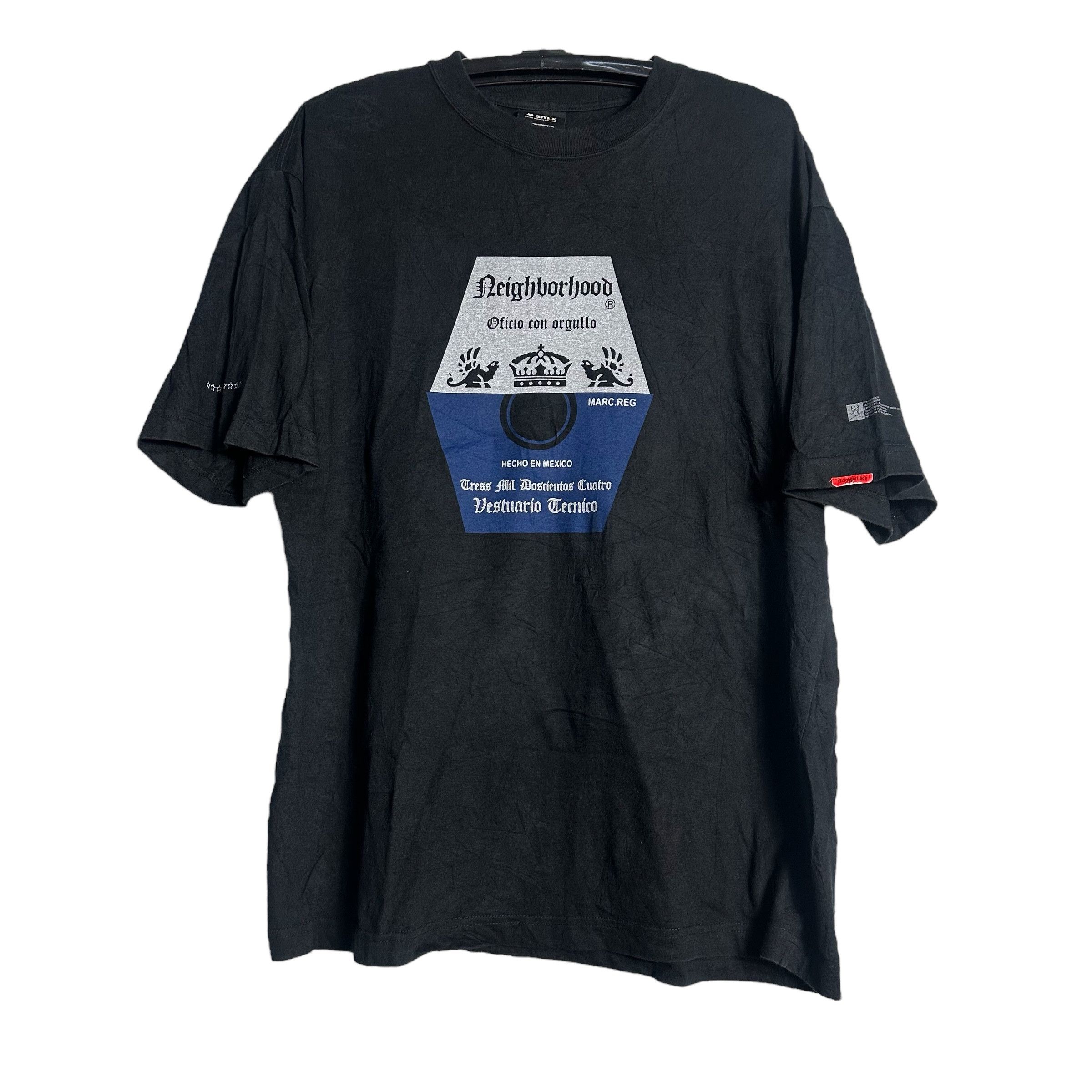 Japanese Brand × Neighborhood 🔥RARE🔥Vintage Neighborhood Spell Out T-shirt Size US L / EU 52-54 / 3 - 1 Thumbnail