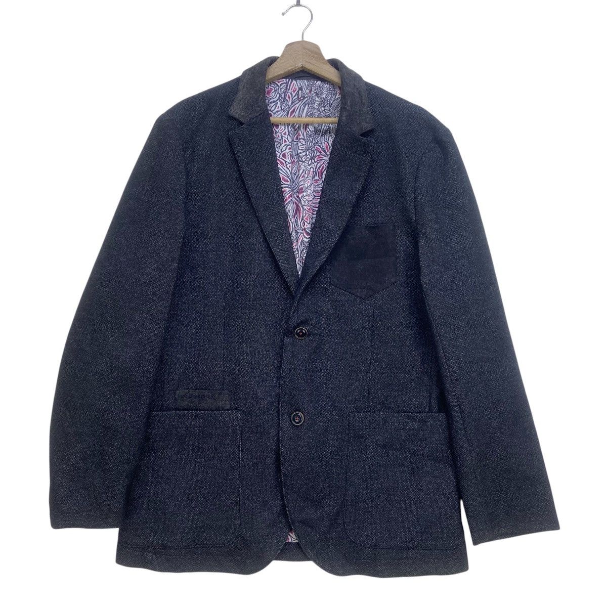 Desigual Japanese Brand Street Fashion Desigual Man Art Blazer Coat Size US M / EU 48-50 / 2 - 2 Thumbnail