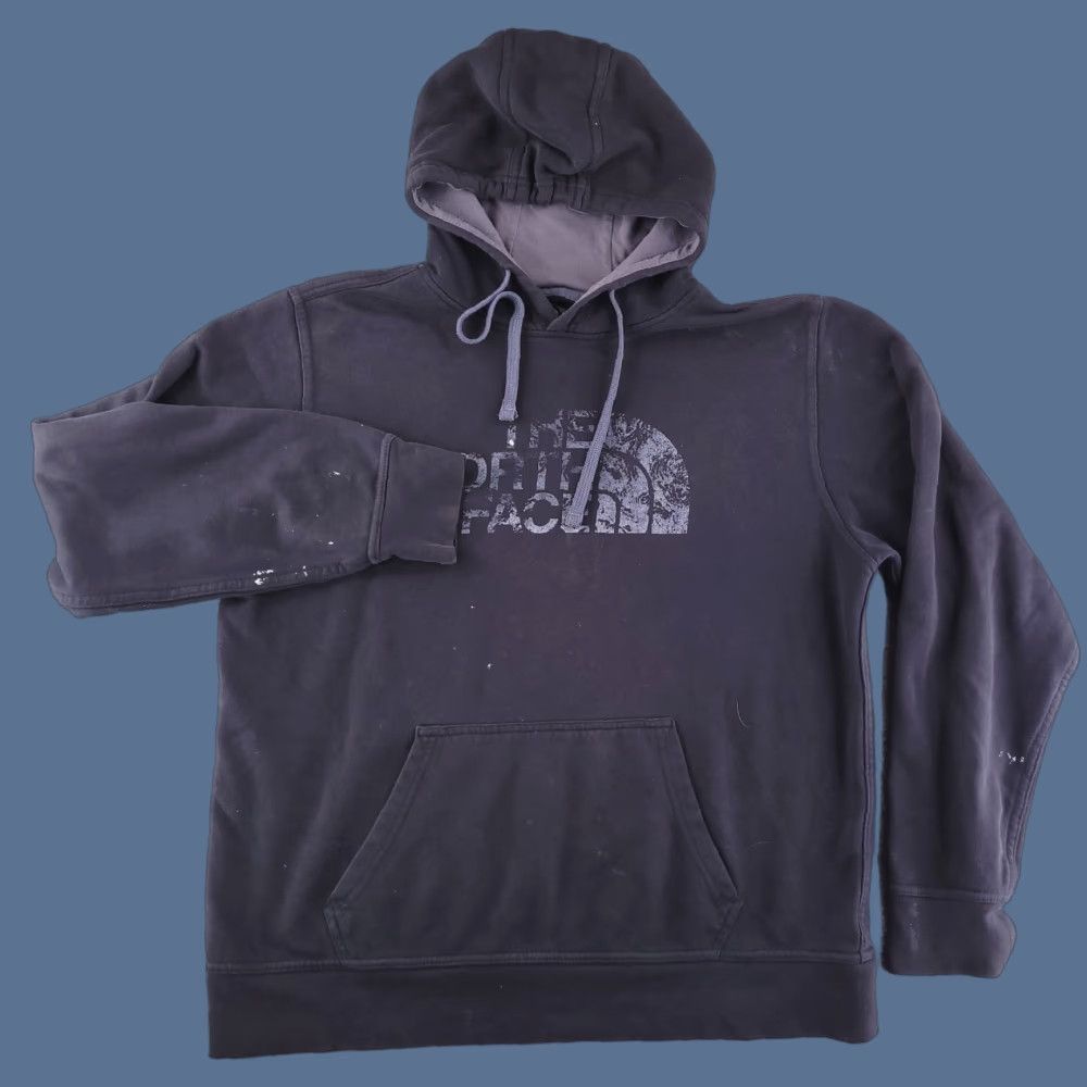 The North Face The North Face Hoodie Mens Medium Black Sweatshirt Graphic Distressed Size US M / EU 48-50 / 2 - 1 Thumbnail