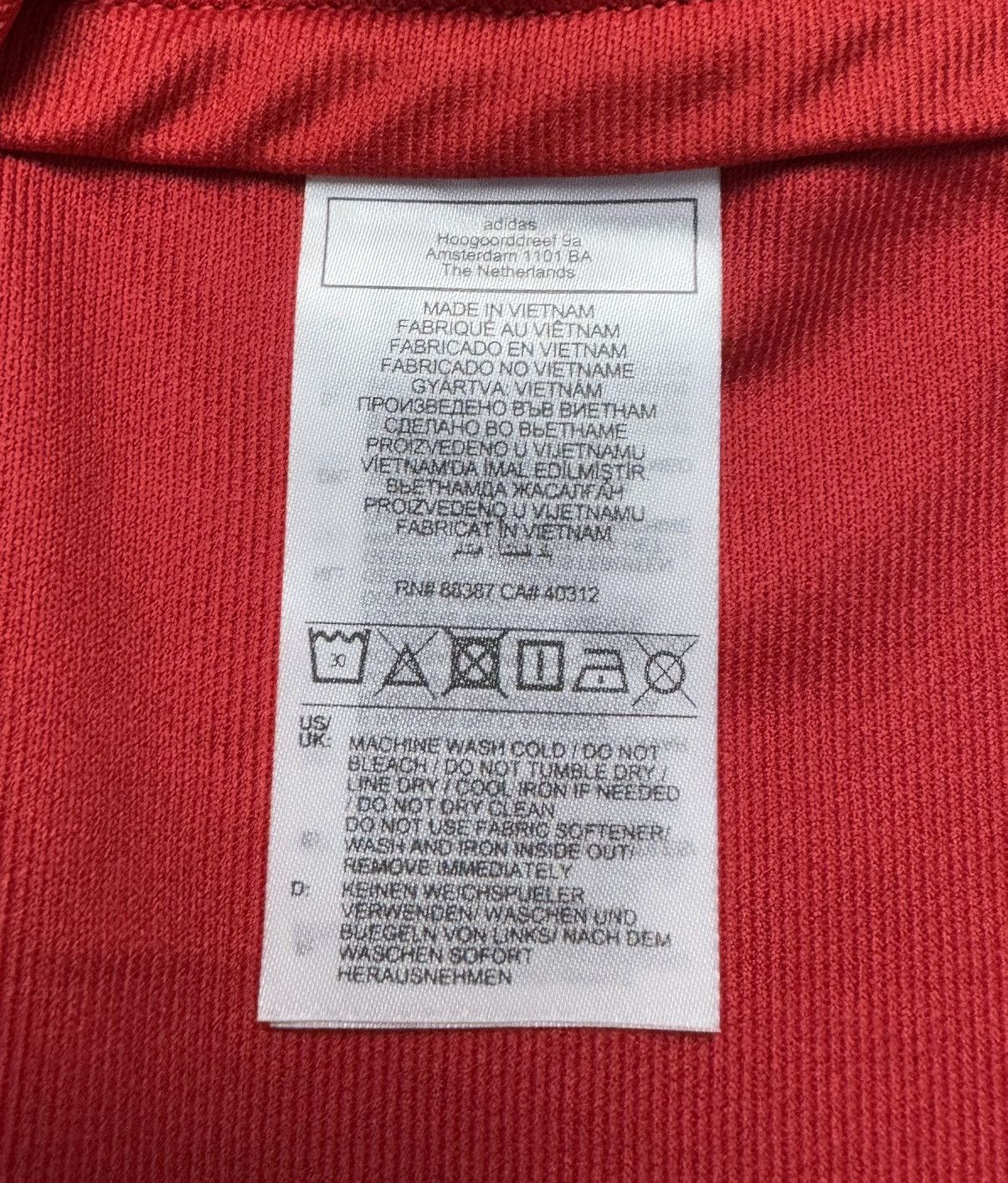 Adidas Manchester United 2023 2024 Home Shirt Soccer Jersey Adidas Size US S / EU 44-46 / 1 - 10 Thumbnail