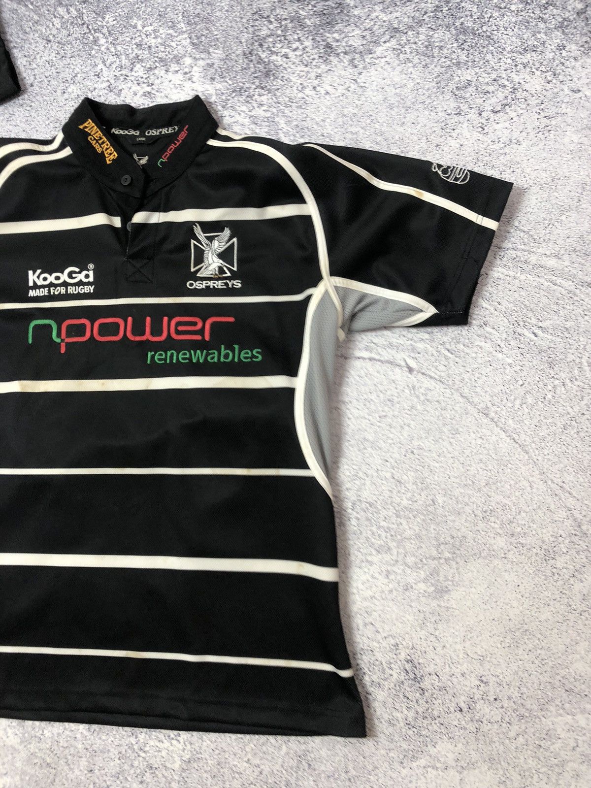 Other Men’s vintage jersey Rugby Ospreys size L y2k casual ykk Size US L / EU 52-54 / 3 - 2 Thumbnail