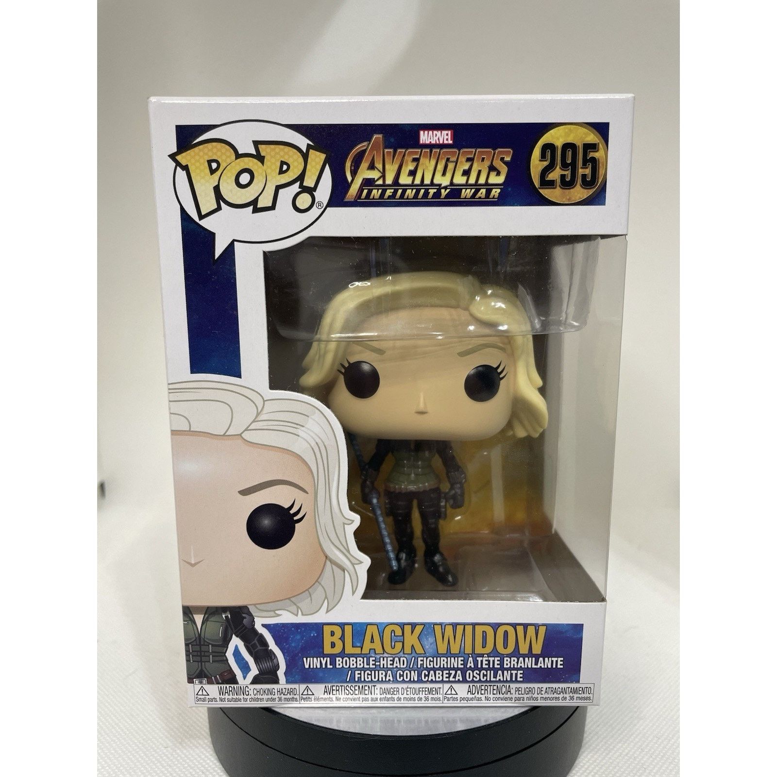 Marvel Comics Funko Pop! Vinyl: Marvel - Black Widow #295 - Near Mint Size ONE SIZE - 1 Thumbnail