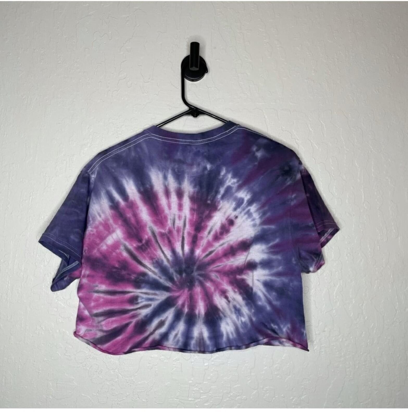 AC/DC (AC/DC) tie dye cropped shirt Size S / US 4 / IT 40 - 5 Thumbnail