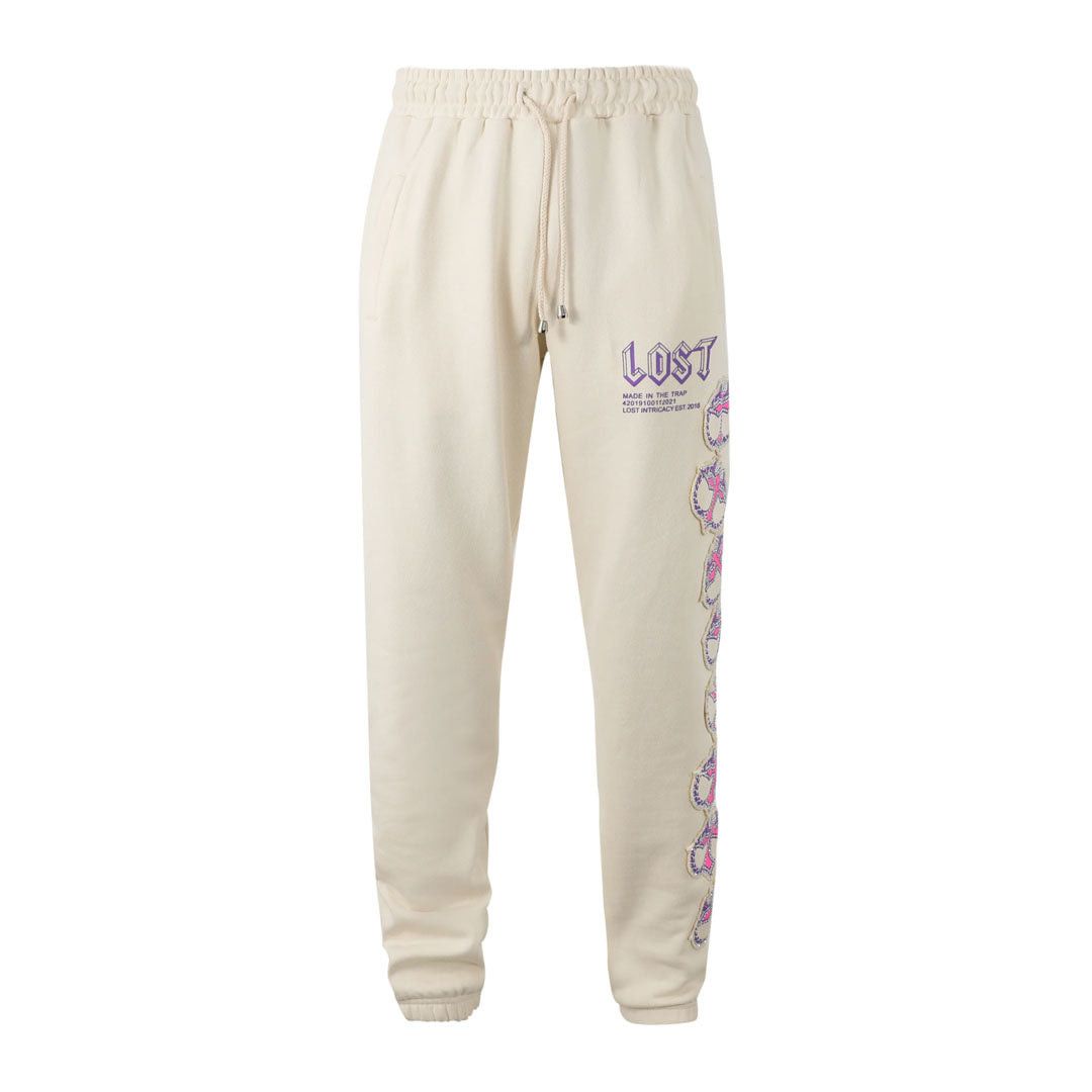 LOST INTRICACY Sweatpants Cream Pink Size US 38 / EU 54 - 1 Preview