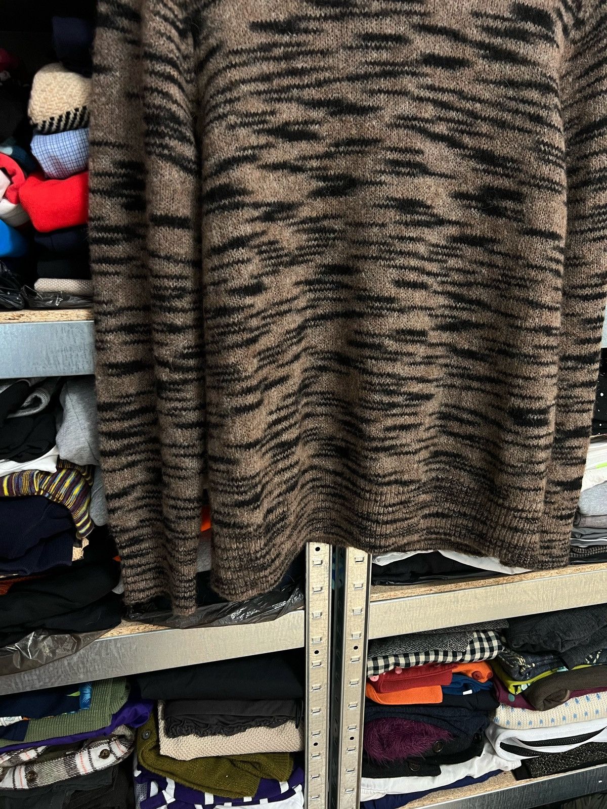 Allsaints Allsaints Tora Crew Tiger Stripe Sweater S Sweatshirt Size US S / EU 44-46 / 1 - 3 Thumbnail
