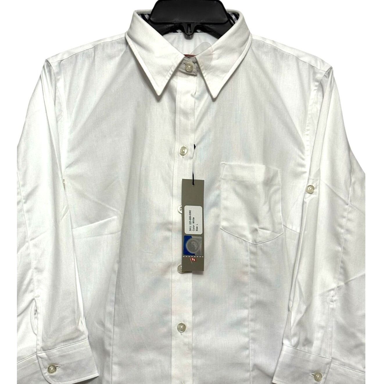 Other Pennington & Bailes Button Up Shirt Cotton White Men's L NWT Size US L / EU 52-54 / 3 - 2 Thumbnail