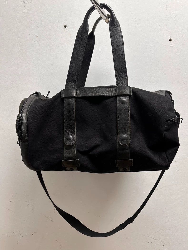 Yohji Yamamoto Yohji Yamamoto Bucket Canvas Patchwork Cross-body Bag Hand Size ONE SIZE - 7 Thumbnail