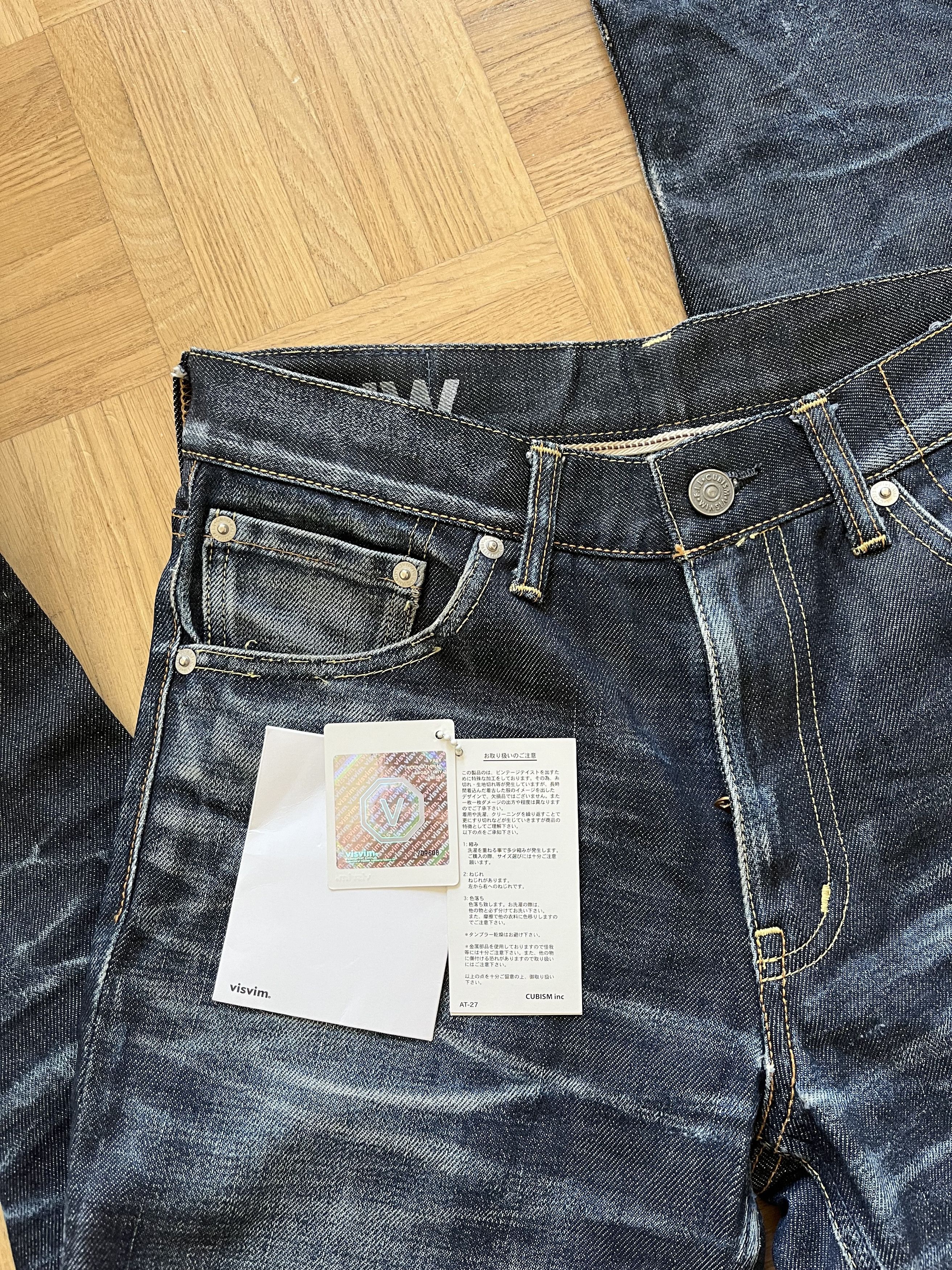 Visvim Visvim Social Sculpture 03 Non-Washed W30 L32 Denim Jeans Size US 30 / EU 46 - 6 Thumbnail