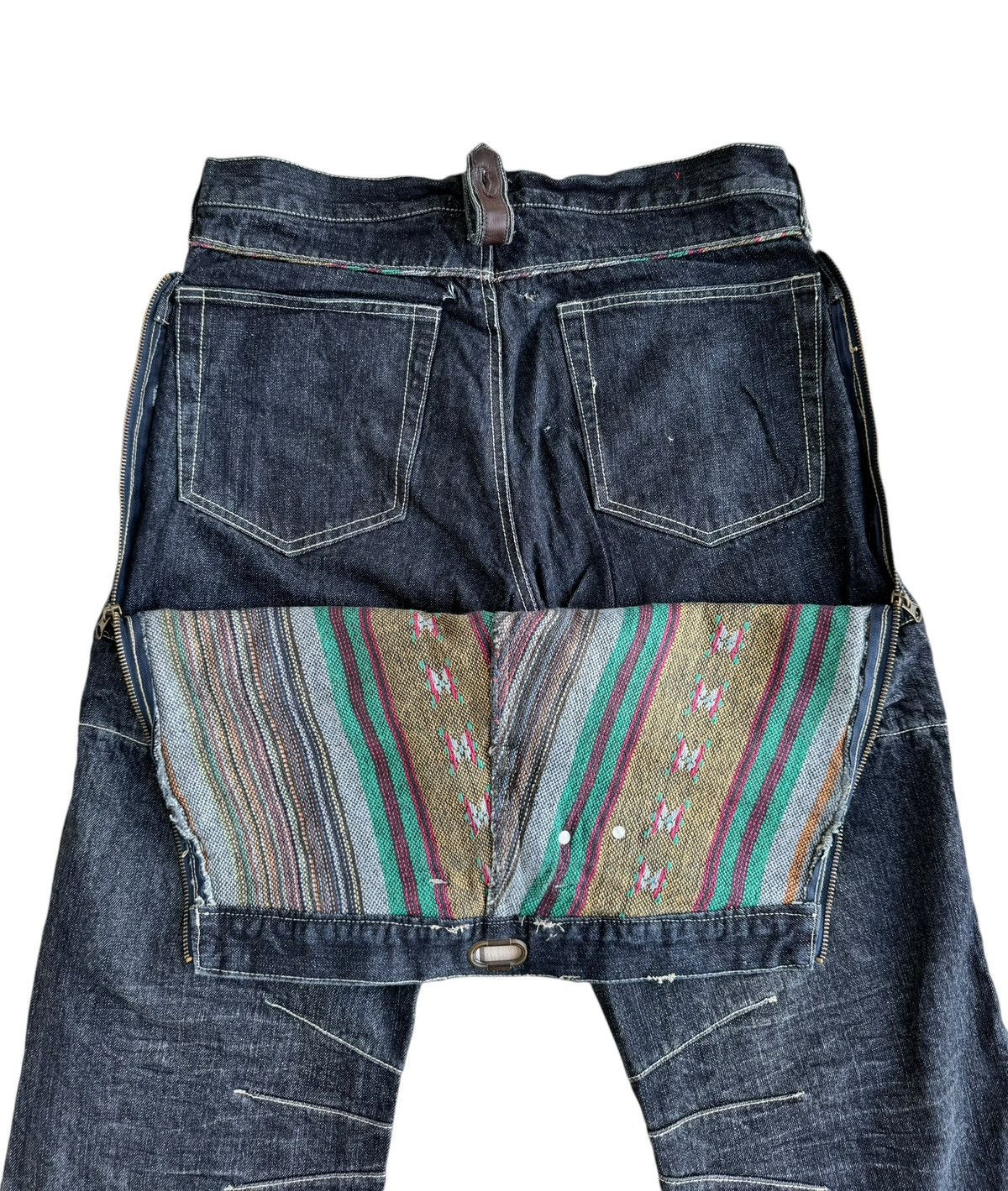 Japanese Brand × Tornado Mart Japanese Brand Gumo International Double Waist Jeans Size US 32 / EU 48 - 8 Thumbnail